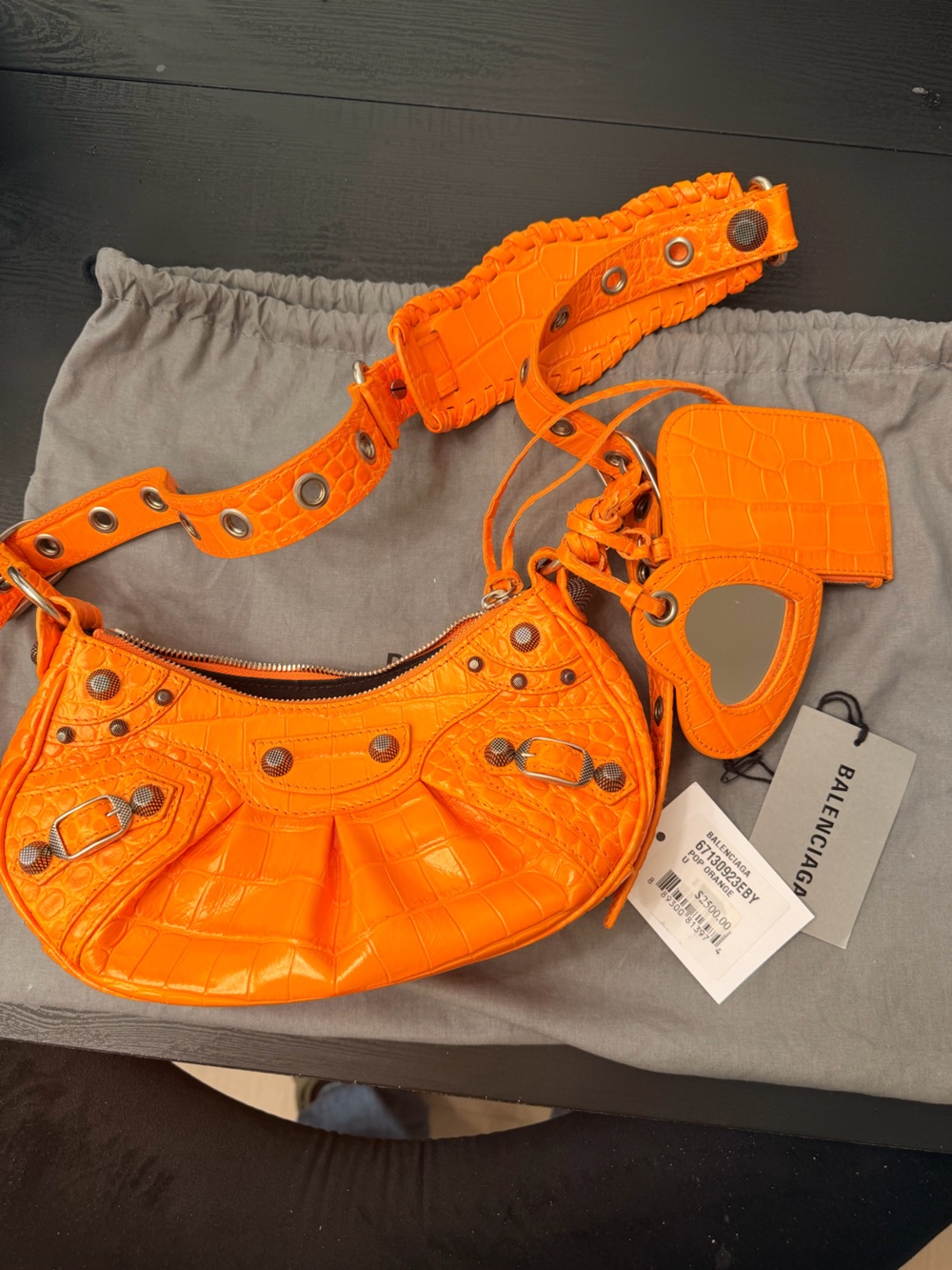 Balenciaga Le cagole orange